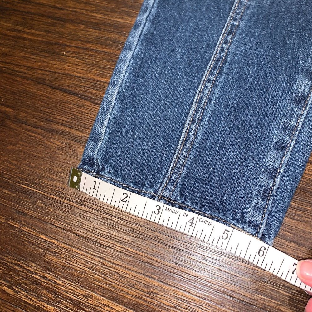 Kancan Sz 5/26 High Rise Button Fly Elastic Paperbag Waist Skinny Jeans - Picture 10 of 12